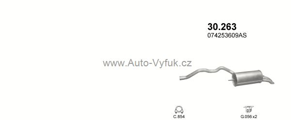 VOLKSWAGEN TRANSPORTER IV 2.4 5/1996-0/0 2370ccm 57kW