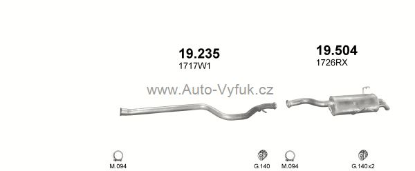PEUGEOT 607 2.0 D SEDAN 0/1999-1/2006 1997ccm 81kW kat.