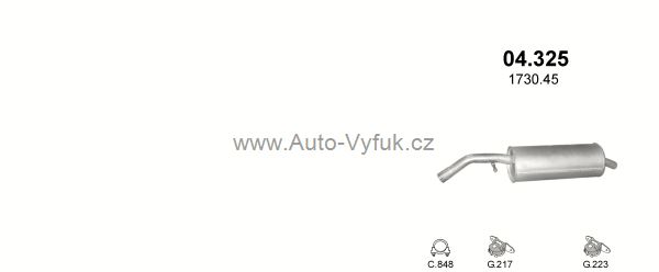 PEUGEOT 1007 1.6 HATCHBACK 0/2004-0/0 1587ccm 81kW kat.