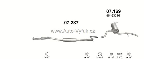 FIAT ALBEA 1.6 SEDAN 11/2000-0/0 1596ccm 76kW kat.