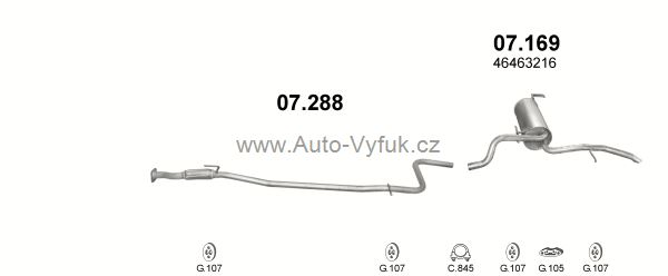 FIAT ALBEA 1.4 SEDAN 4/1996-0/0 1372ccm 51kW