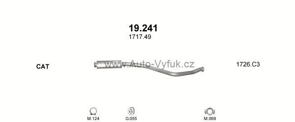 PEUGEOT 306 1.9 D SEDAN 0/1998-0/2002 1905ccm 56kW kat.