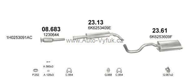 SEAT IBIZA 1.9 D 7/1996-4/1997 1896ccm 66kW kat.