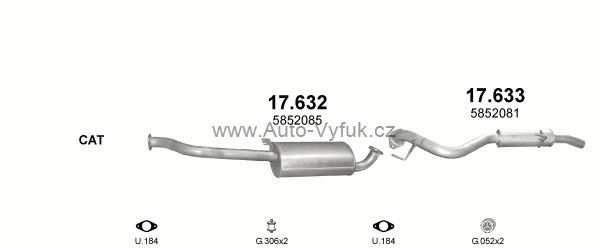 OPEL FRONTERA B 2.2 D 10/1998-9/2002 2171ccm 85kW kat.