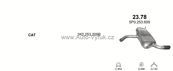 SEAT LEON 1.6 7/2005-8/2005 1597ccm 75kW kat.