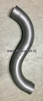 Koleno dvojité (S) výfuková trubka 2x 90° průměr 50mm
