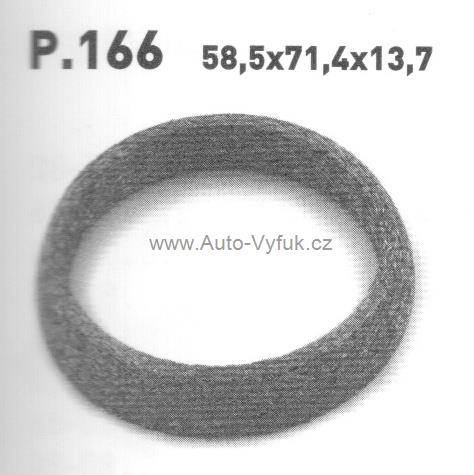 Těsnící kroužek / P.166 / T-521 / 256-521 Těsnící kroužek / P.166 / T-521 / 256-521