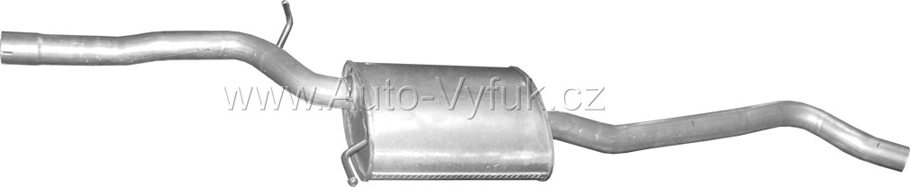 Tlumič střední Audi A4 1.8 TFSi 11/07-03/12 sedan , combi