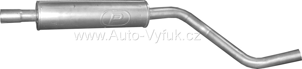 Tlumič střední Audi A2 1.4 16V