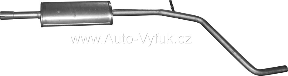 Tlumič střední Dacia Lodgy 1.6 03/2012-