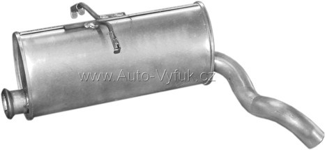 Výfuk koncový CITROEN BERLINGO 2.0 D VAN 0/1999-10/2002 1997ccm 66kW kat.