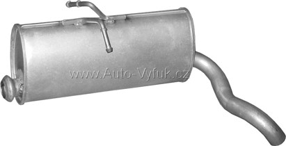 Tlumič koncový Citroen Berlingo/Peugeot Partner 1.8D; 1.9D 96- Tlumič koncový Citroen Berlingo/Peugeot Partner 1.8D; 1.9D 96-