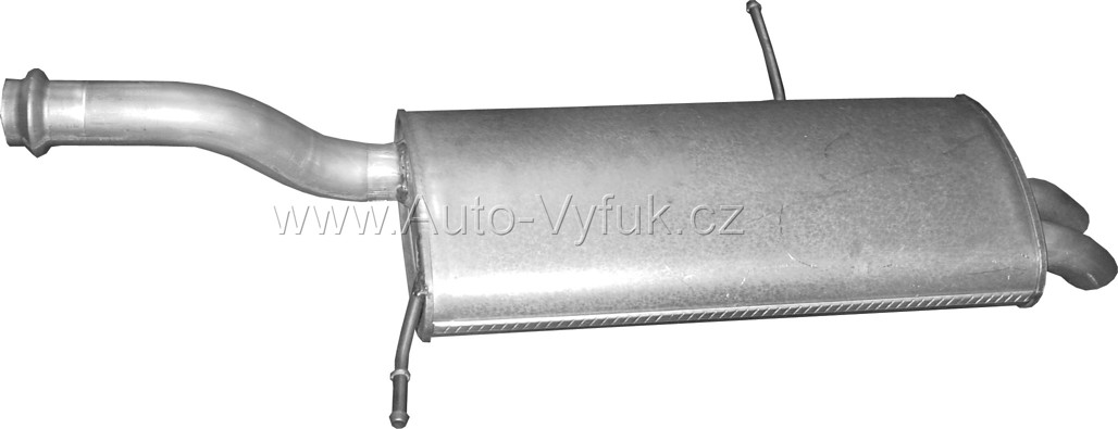 Tlumič koncový Citroen C4 Grand Picasso 2.0 HDi / Peugeot 5008 2.