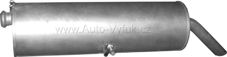 Tlumič koncový Citroen C4 / Peugeot 307 1.4i 16V