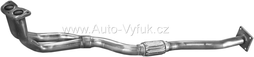 Trubka přední Daewoo Nexia 1.5 DOHC kat. (nierdz.) 95 -99