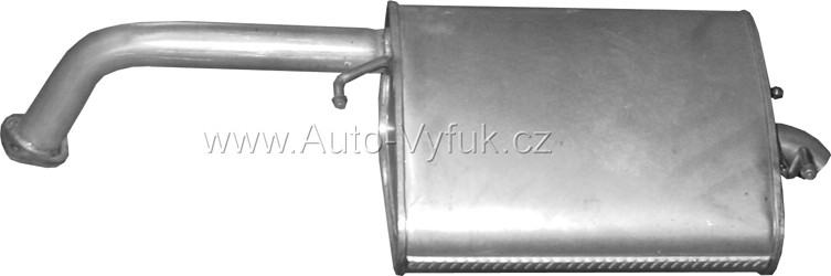 Tlumič koncový Chevrolet/ Daewoo Lacetti 1.4i/1.6i