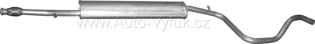 Tlumič koncový Citroen Nemo / Fiat Fiorino / Fiat Qubo / Peugeot