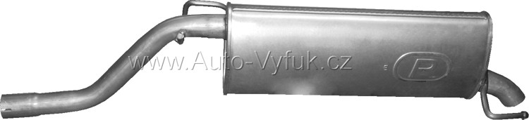 Tlumič koncový Fiat 500L 1.4