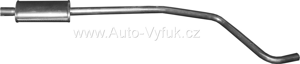 Tlumič střední Fiat 500L 1.4
