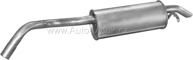 Výfuk koncový FORD ORION 1.8 D SEDAN 1/1992-10/1992 1753ccm 44kW kat.
