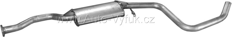 Výfuk střední FORD ESCORT 1.6 KOMBI 8/1990-10/1992 1597ccm 77kW kat.