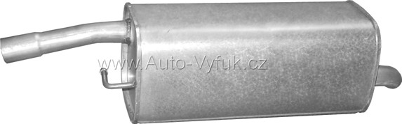 Tlumič koncový Ford Fiesta 1.3i -8V 05/02-11/05