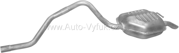 Výfuk koncový FORD MONDEO 1.8 KOMBI 10/2000-2/2007 1798ccm 81-92kW kat.