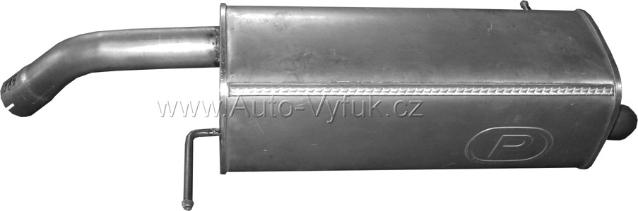 Tlumič koncový Ford Fiesta 1.6 TDCi