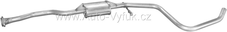 Tlumič střední Ford Escort 1.3 90-92/Orion 90-93