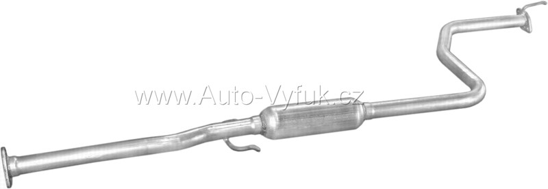 Výfuk střední HONDA CIVIC 1.3 HATCHBACK 1/1992-0/1993 1324ccm 55kW kat.