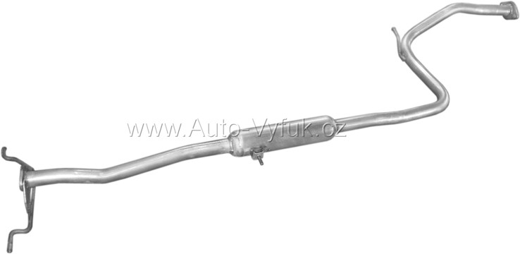 Výfuk střední MAZDA 121 1.3 HATCHBACK 11/1987-12/1990 1324ccm 44kW kat.