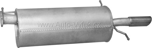Tlumič koncový Mazda 626 2.0i-16V 97-03