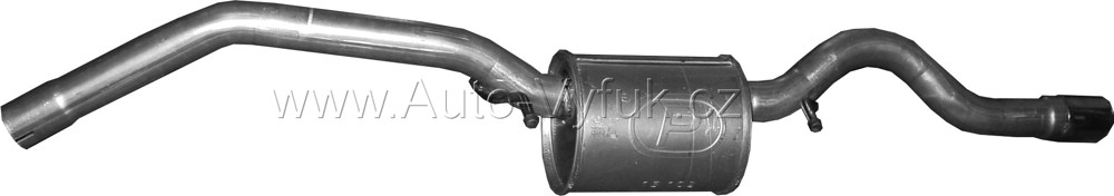 Tlumič koncový Mercedes A170/A180/A200