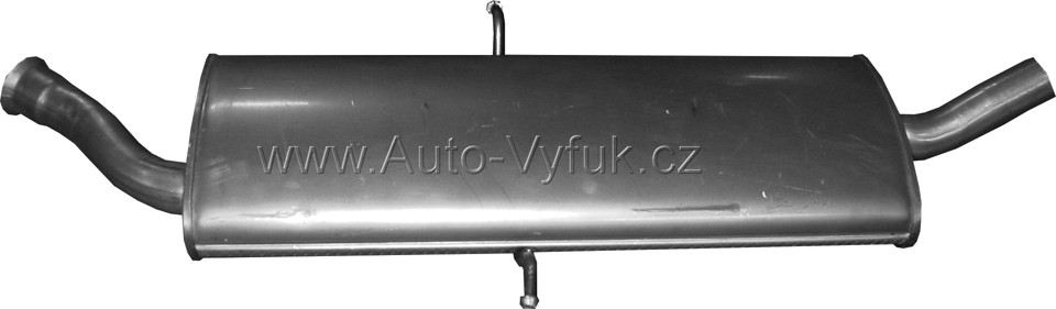 Tlumič střední Mercedes A170/A180/A200