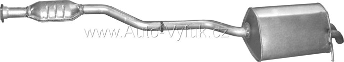 Tlumič koncový Mercedes C180-W203 / C180-T203 / C200-W203 / C200-