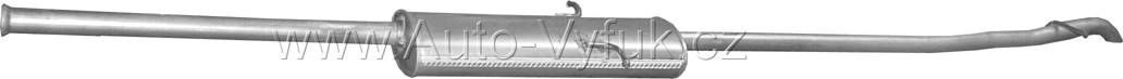 Tlumič koncový Mercedes A140/A160/A190-W168 AVANGARDE