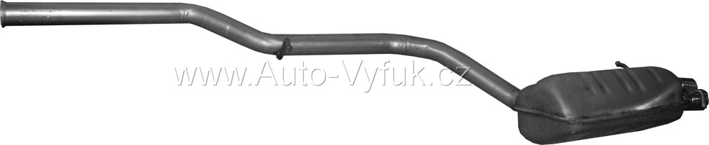 Tlumič koncový Mercedes C180/C200/C220/C250 W204
