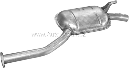 Tlumič střední Mercedes 190 E 2,3i 86-91