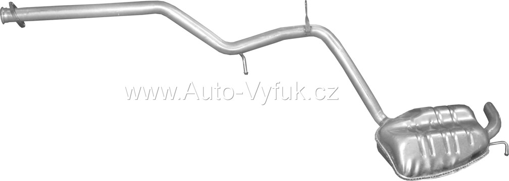 Tlumič koncový Mercedes E270/E320 - W211
