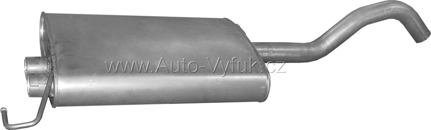Tlumič koncový Mercedes ML 350 W163