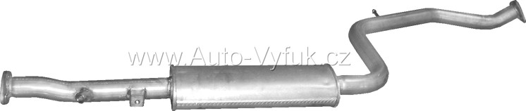Tlumič střední Mitsubishi Space Star 1.8 GDi 06/00-08/02