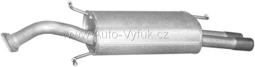 Tlumič koncový Mitsubishi Carisma 1.8 GDi 97-99
