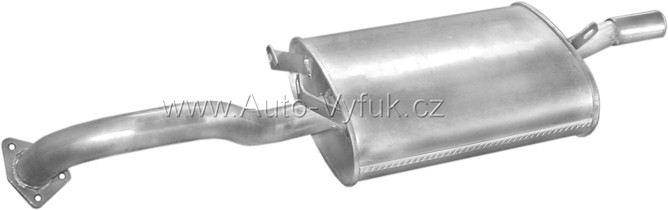 Tlumič koncový Mitsubishi Galant 88-92 1.8/1.8i/2.0i kat