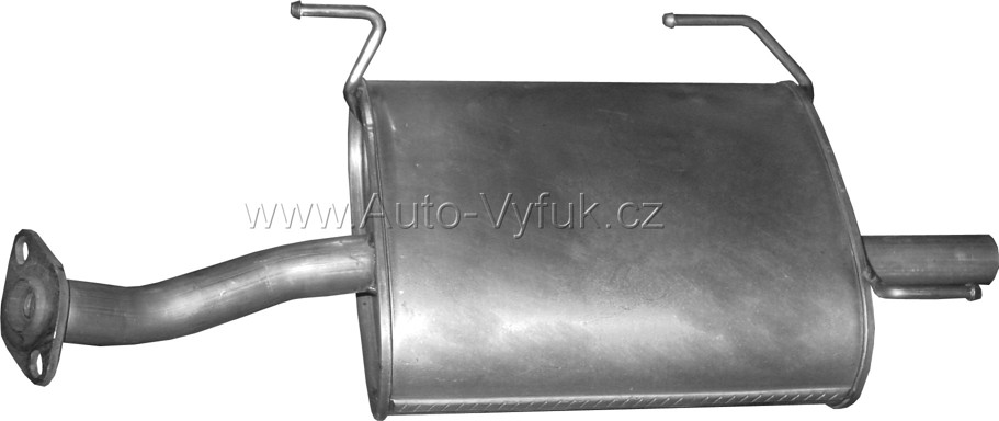 Tlumič koncový Nissan Almera 1.5i-16V 02/01-06 , 1.8i-16V 03/01-0