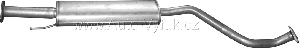 Tlumič střední Nissan Note 1.6i-16V 04/09-