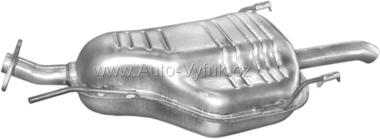 Výfuk koncový OPEL ZAFIRA A 1.8 VAN 9/2000-9/2003 1796ccm 92kW kat.