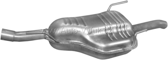 Výfuk koncový OPEL ASTRA G 2.2 D KOMBI 0/2003-9/2004 2172ccm 92kW kat.
