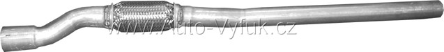 Trubka spojovací Opel Corsa C 1.3 CDTi Turbo Diesel hatchback 06/03