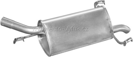Tlumič koncový Opel Corsa C 1.0i