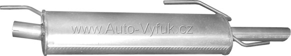 Tlumič koncový Opel Astra F 1.4i 96-98 hatchback/Cabrio